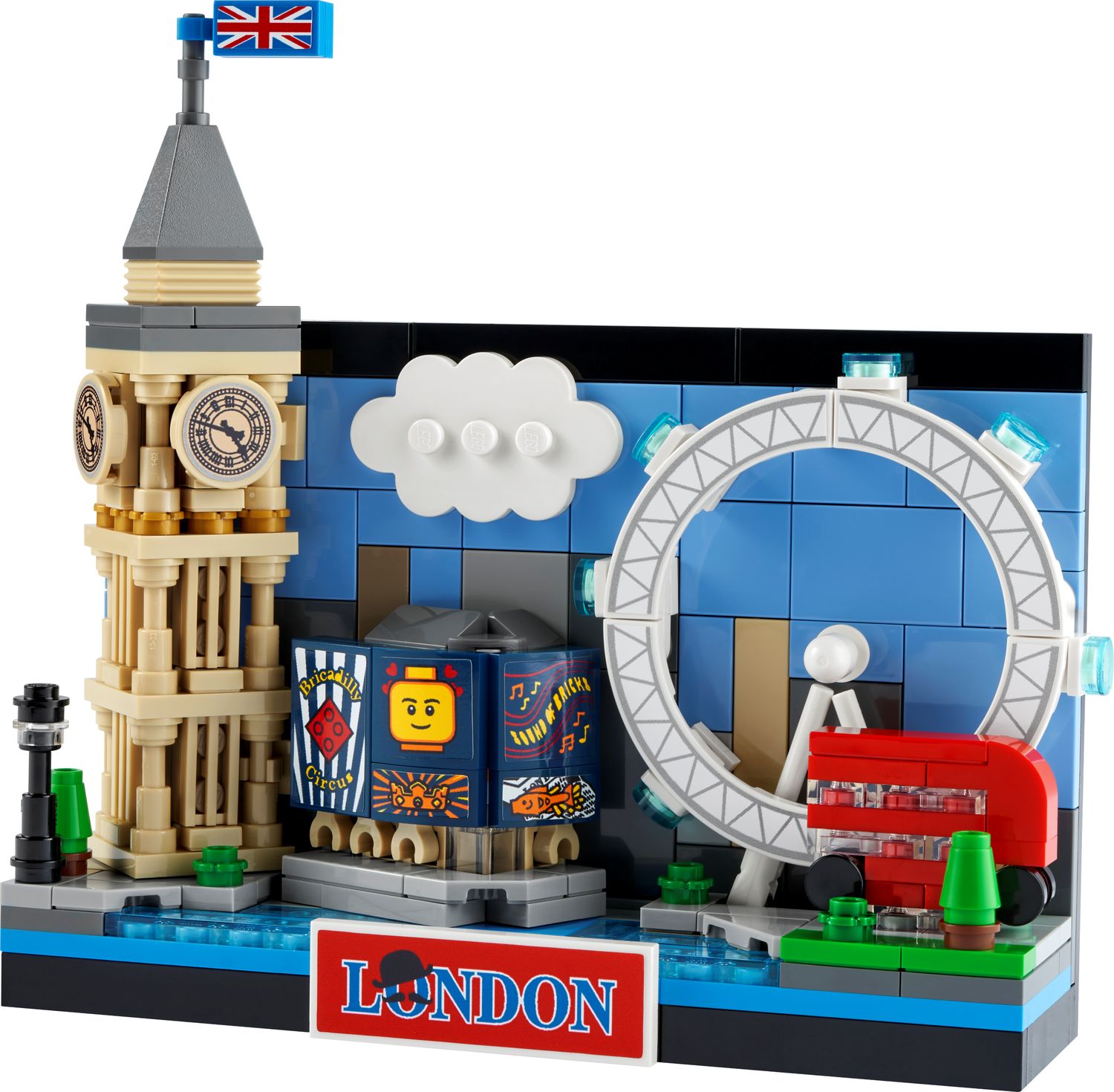 LEGO London Postcard building set 277 pieces, imported from the UK