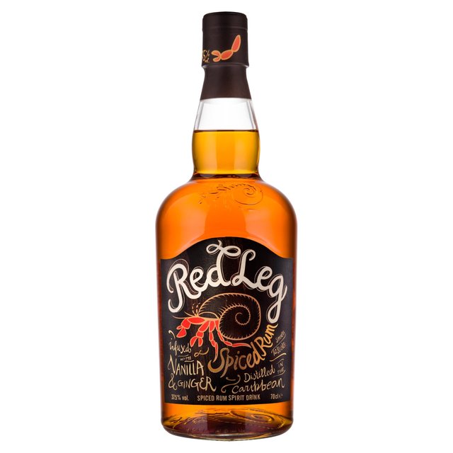 RedLeg Spiced Rum 37.5%   70cl