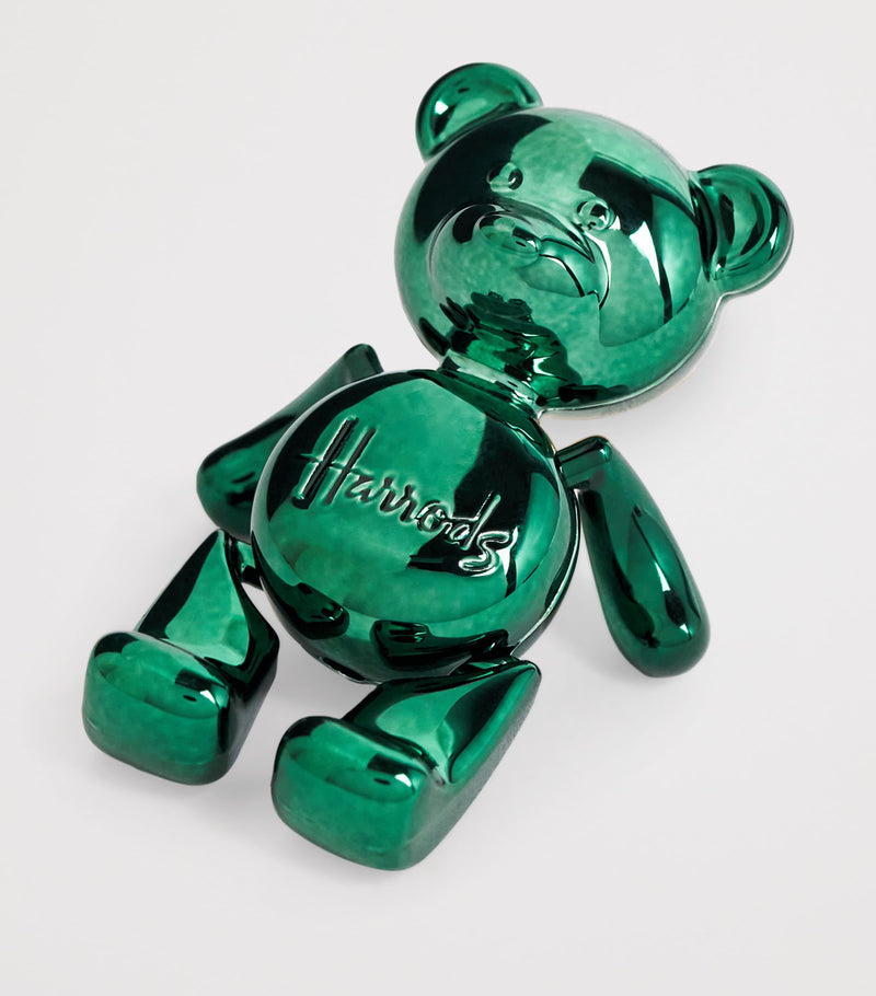 Harrods jointed bear pin badge, UK version