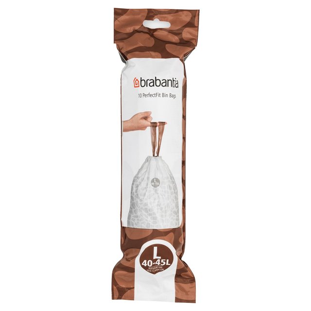 Brabantia PerfectFit Bags Code L 45L   10 per pack GOODS M&S   