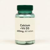 Holland & Barrett Calcium + Vitamin D 60 Tablets, UK version