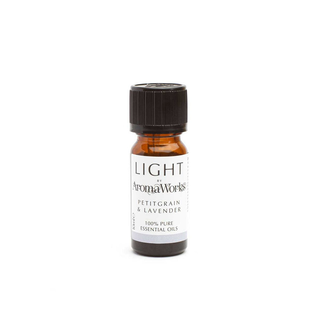 AromaWorks London Light Range - Petitgrain and Lavender 10ml Essential Oil