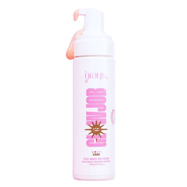 Glowjob Pink Dark tanning mousse 200ml (British brand)