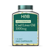Holland & Barrett cod liver oil 1000mg 240 capsules, UK version