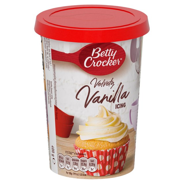 Betty Crocker Velvety Vanilla Icing   400g GOODS M&S   