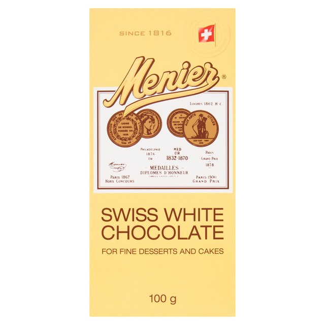 Menier White Chocolate   100g