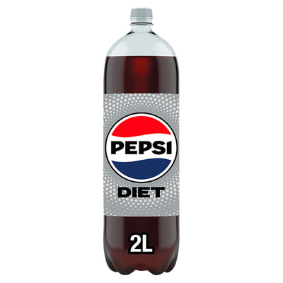 ASDA Pepsi Diet Cola Sugar Free Soft Drink 2L- Buy online at McGrocer