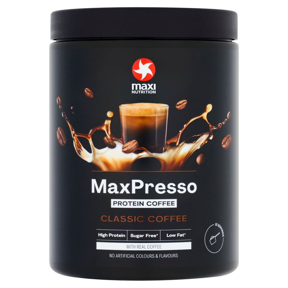 Maxi Nutrition MaxPresso protein coffee 300g (British brand)