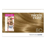 Clairol Nice'n Easy Hair Dye 8C Medium Cool Blonde GOODS M&S   