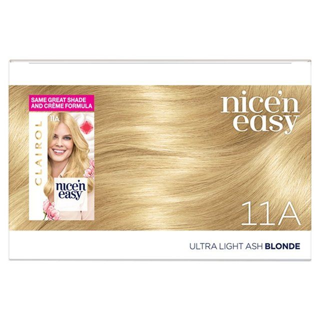 Clairol Nice'n Easy Hair Dye 11A Ultra Light Ash Blonde GOODS M&S   