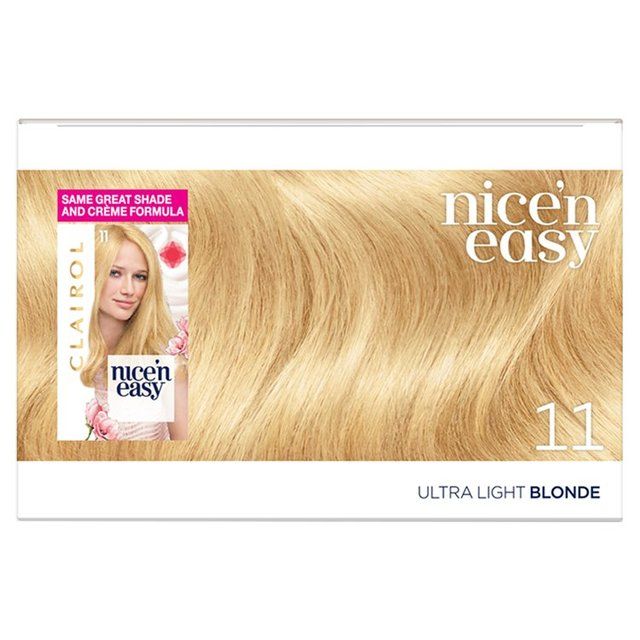 Clairol Nice'n Easy Hair Dye 11 Ultra Light Blonde