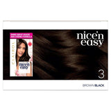 Clairol Nice'n Easy Hair Dye 3 Brown Black GOODS M&S   