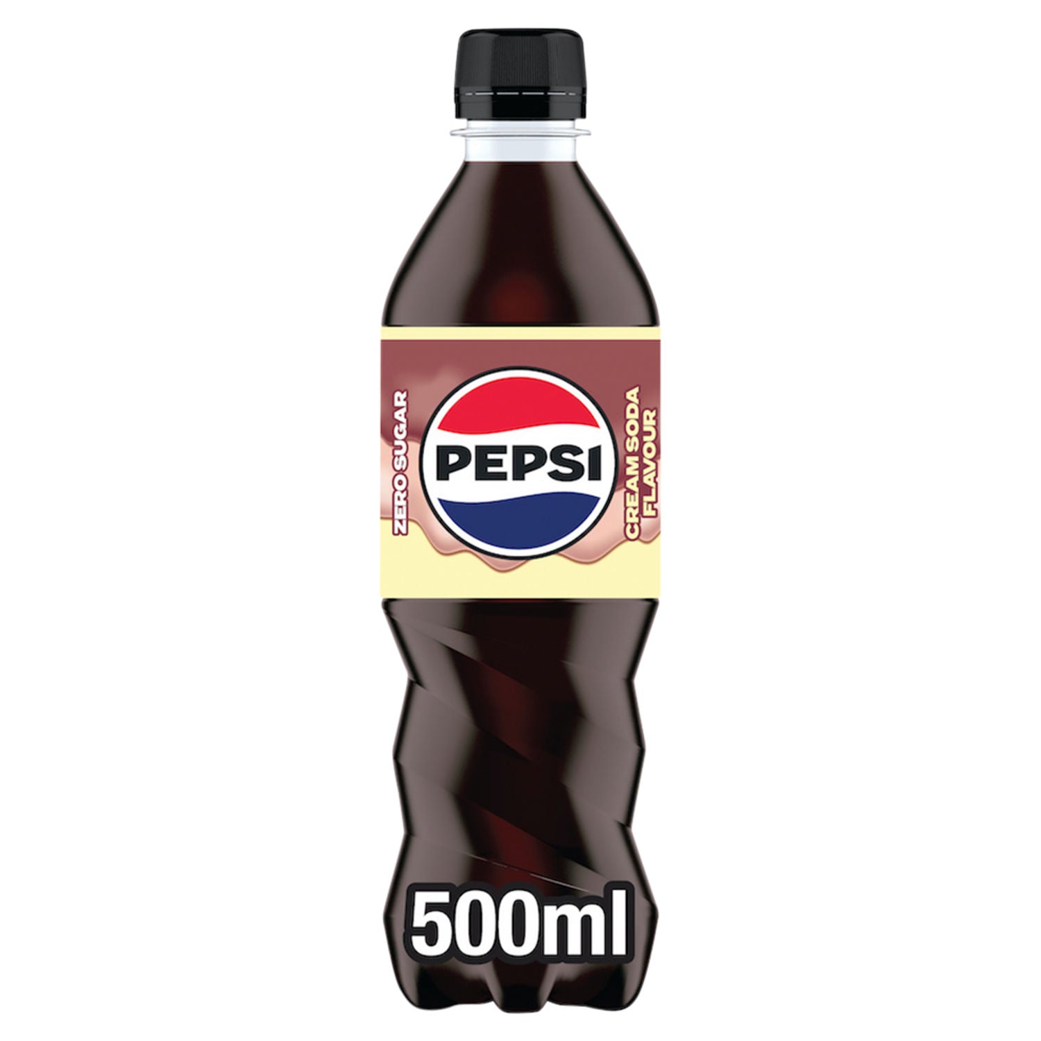 Pepsi Zero Sugar Cream Soda 500ml - British product