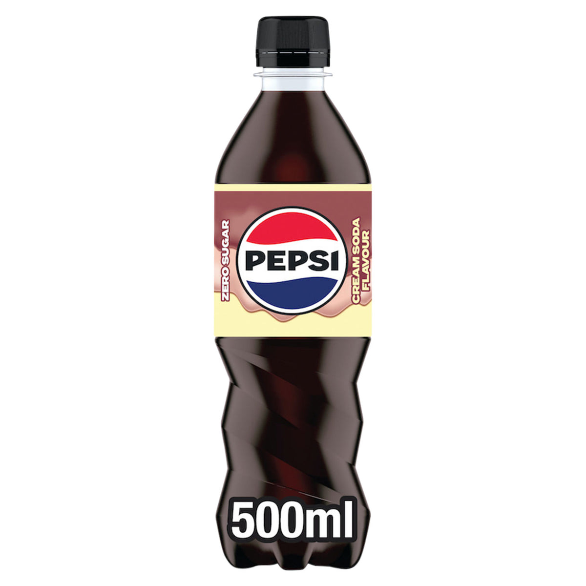 Pepsi Zero Sugar Cream Soda 500ml - British product