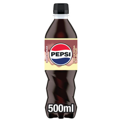 Pepsi Zero Sugar Cream Soda 500ml - British product