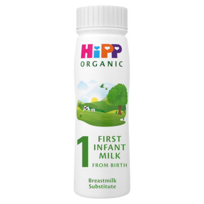 HiPP 1 First Infant Baby Milk Ready To Feed Bottle From Birth
