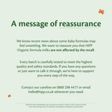 HiPP 1 First Infant Baby Milk Ready To Feed Bottle From Birth