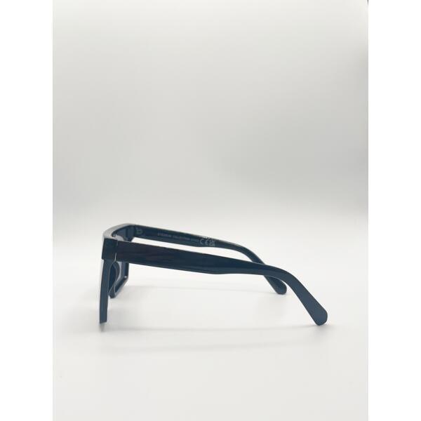 SVNX oversized flat top square frame sunglasses, imported from the UK
