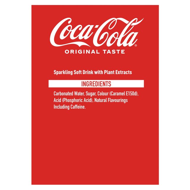 Coca-Cola Original Taste   4 x 250ml GOODS M&S   