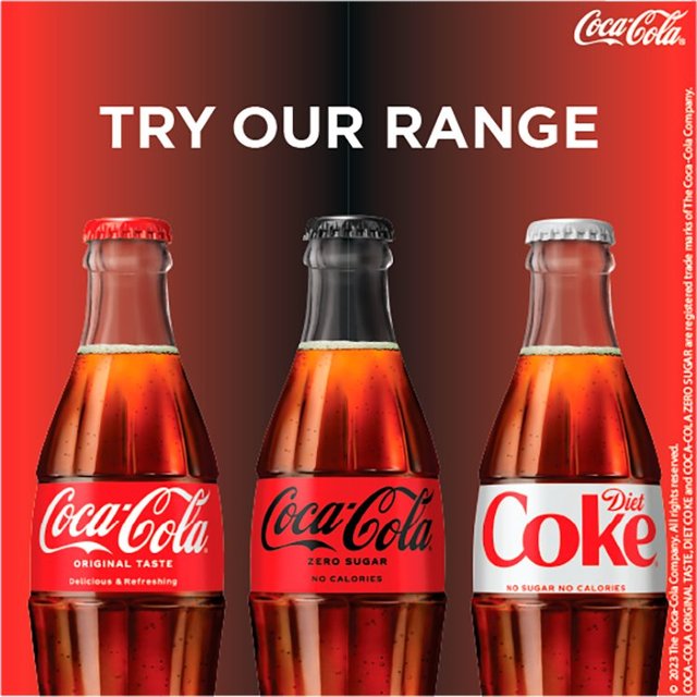 Coca-Cola Original Taste   4 x 250ml GOODS M&S   