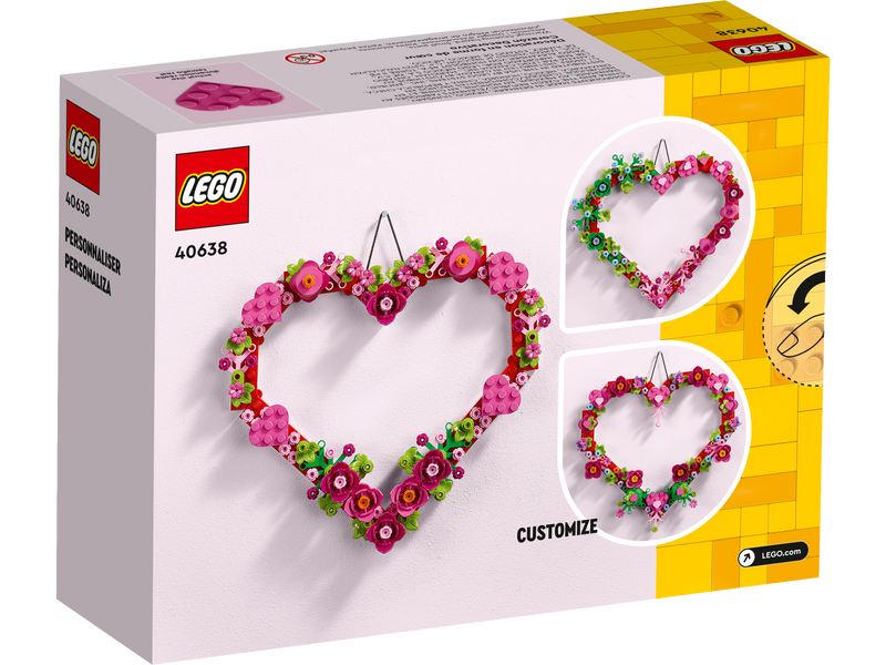 LEGO Heart Ornament 254 pieces, UK version