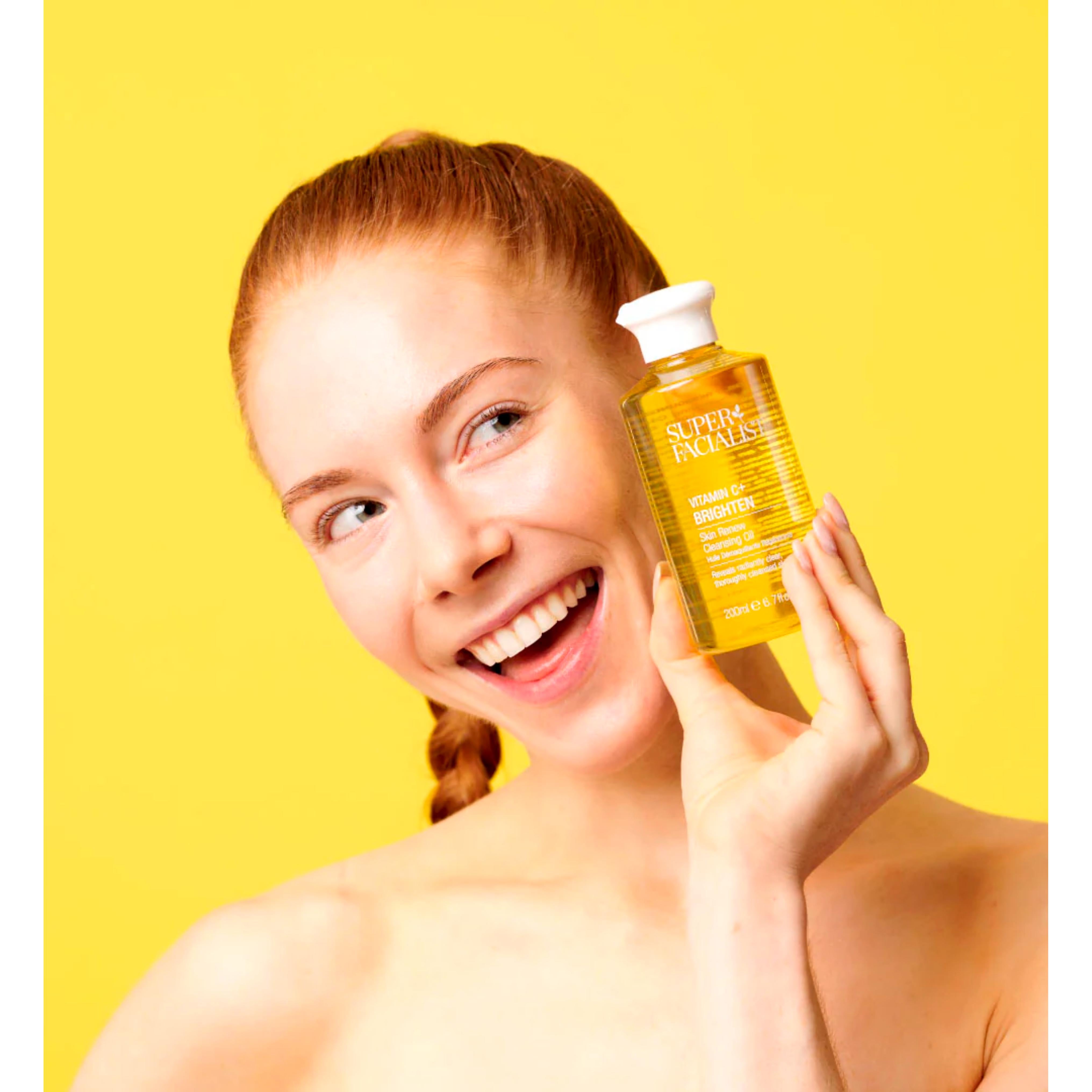 Super Facialist vitamin C cleansing oil 200ml (British brand)