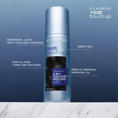 Clairol root touch up spray dark to medium blonde 75ml - British product