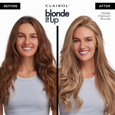 Clairol Blonde It Up permanent hair dye Platinum Bronde (British brand)