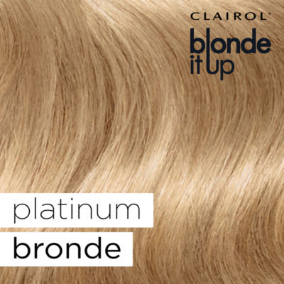 Clairol Blonde It Up permanent hair dye Platinum Bronde (British brand)