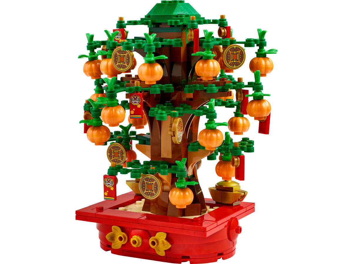 LEGO Money Tree Lunar New Year 16 cm, imported from the UK