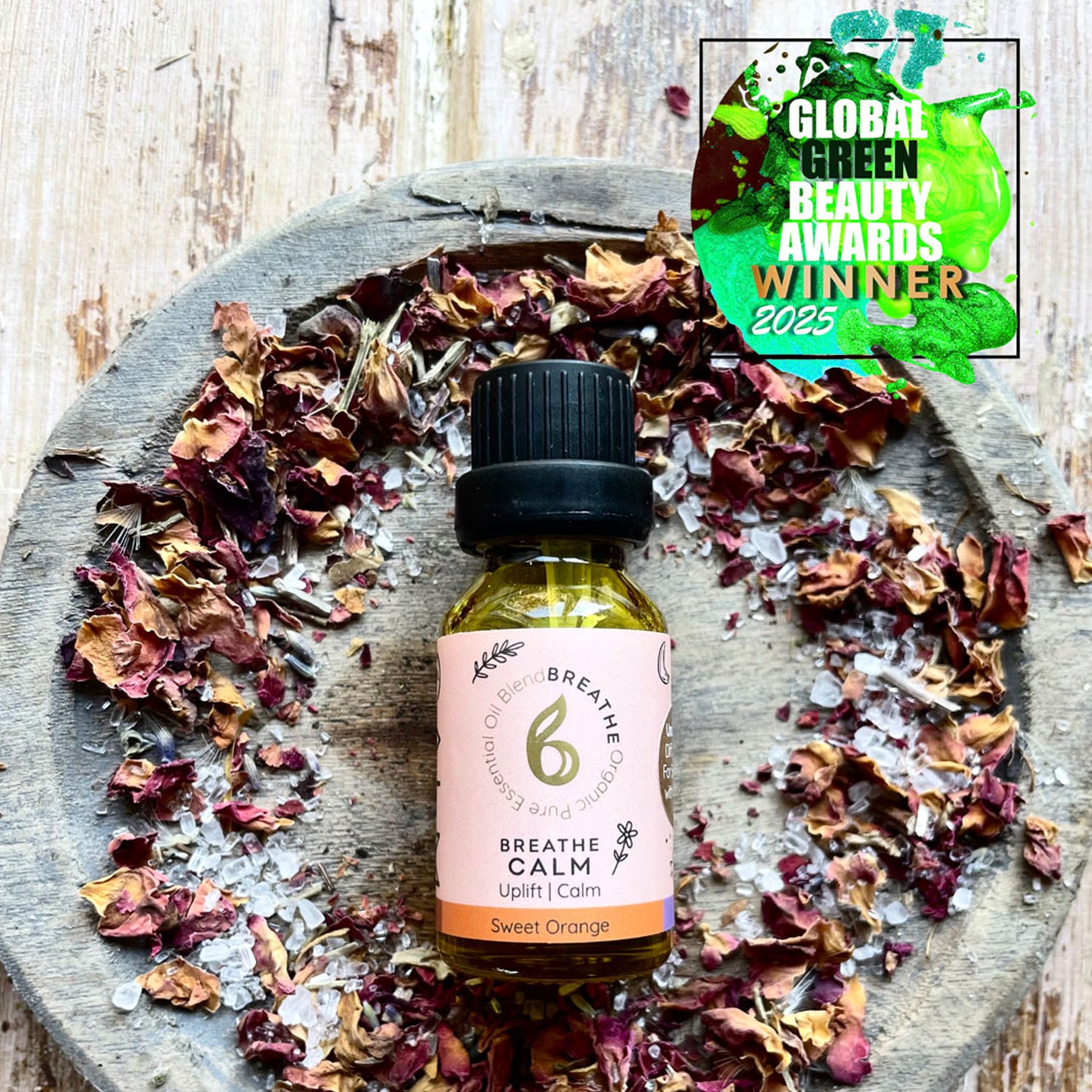 B Calm Essential Oil Blend Sweet Orange Lavender Frankincense 15ml - British product