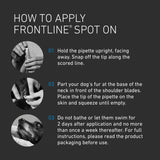 FRONTLINE Spot On for large dogs 20-40kg - British product