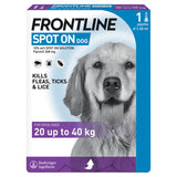 Frontline Spot On Dog 20 up to 40kg GOODS ASDA   