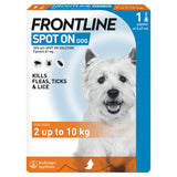 Frontline Spot On Dog 2 up to 10 kg GOODS ASDA   