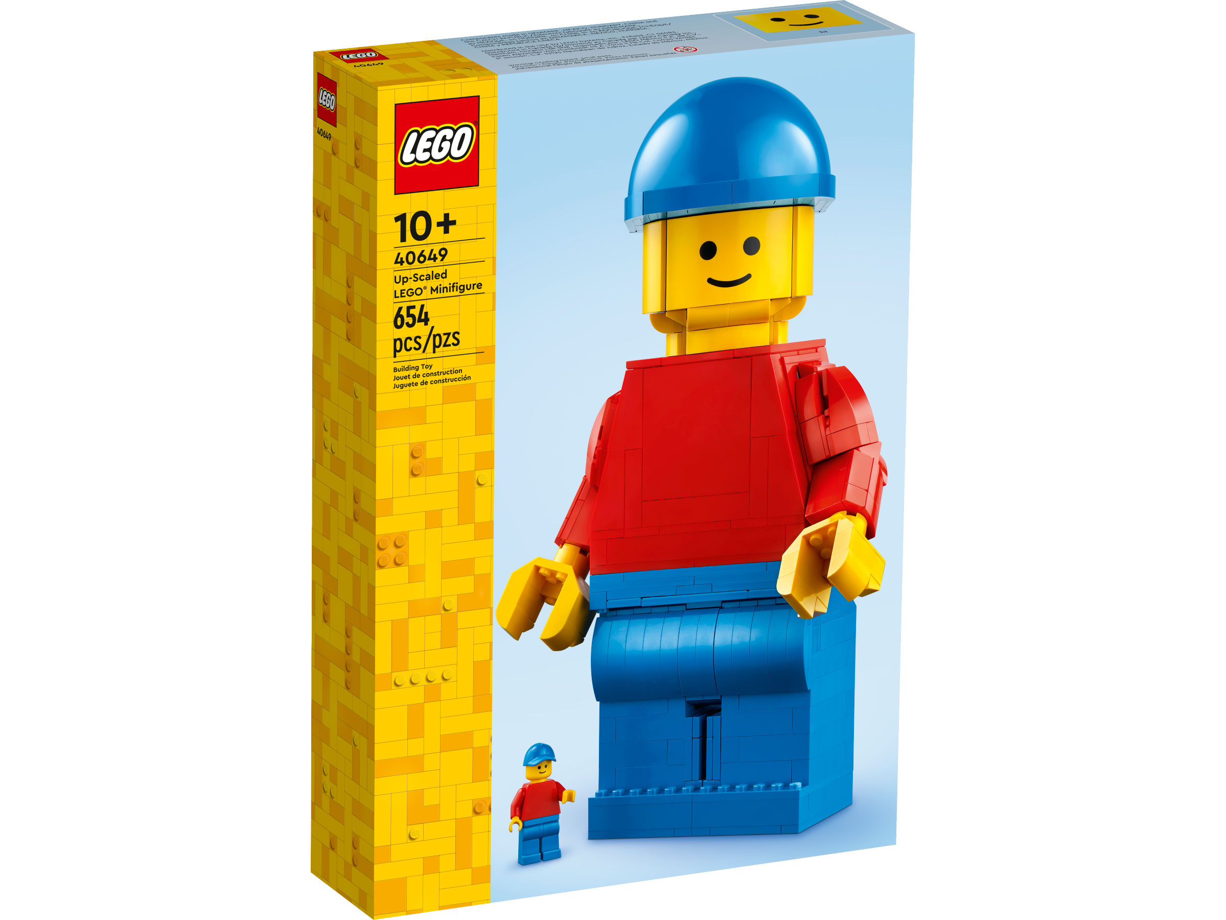 LEGO Upscaled Minifigure 654 piece (British brand)
