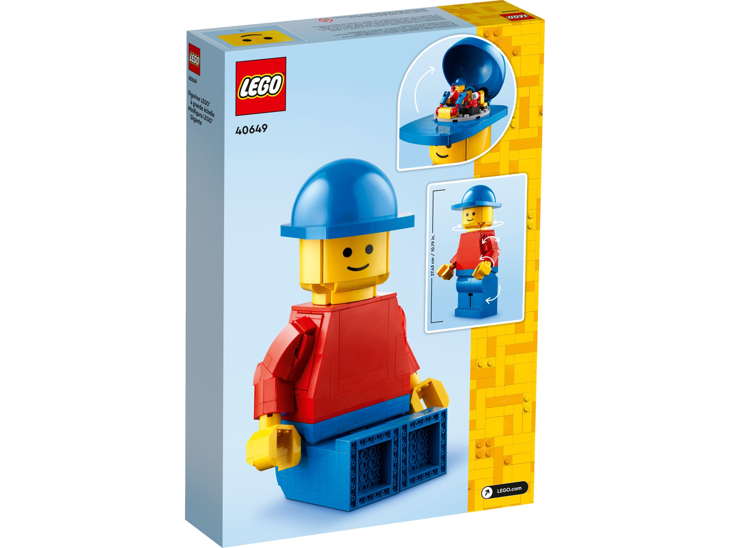 LEGO Upscaled Minifigure 654 piece (British brand)