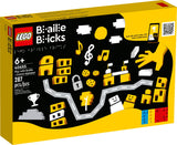 LEGO Play with Braille French Alphabet 287 pieces, imported from the UK