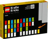 LEGO braille building set English Alphabet 287 Pieces, imported from the UK