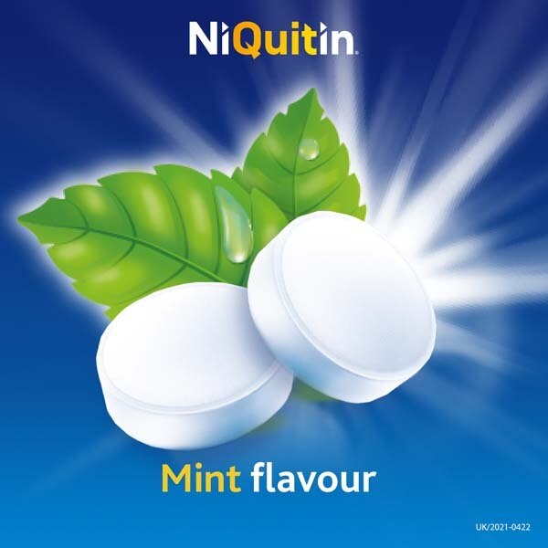 NiQuitin Mint 2mg Lozenges, 132 Lozenges- Quit Smoking Aid GOODS Superdrug   