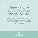 Fever-Tree Light Elderflower Tonic Cans   8 x 150ml GOODS M&S   