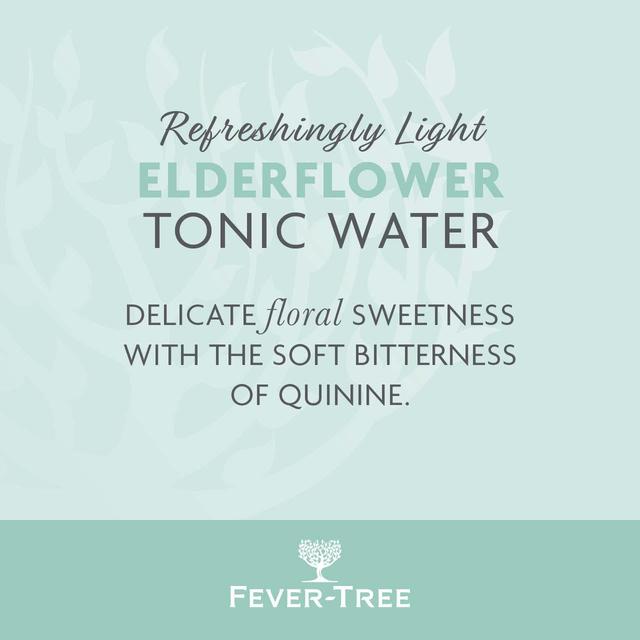 Fever-Tree Light Elderflower Tonic   500ml GOODS M&S   