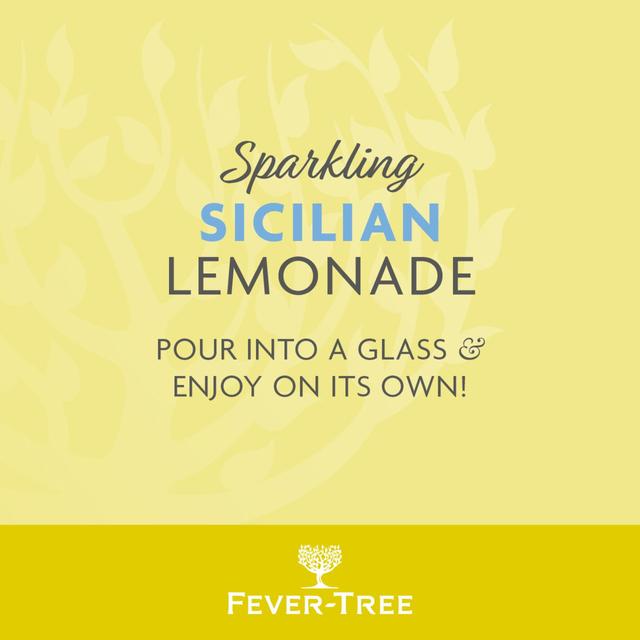 Fever-Tree Refreshingly Light Sicilian Lemonade   500ml GOODS M&S   