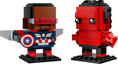 Lego Captain America & Red Hulk Figures- Buy online at McGrocer