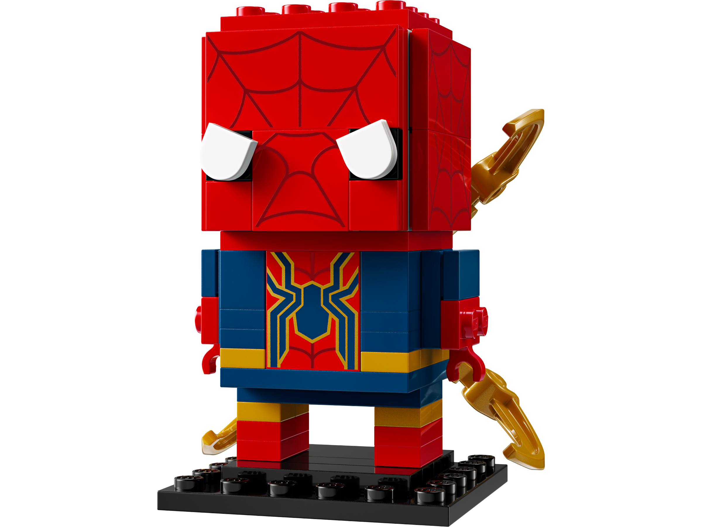 LEGO BrickHeadz Iron Spider-Man collectible model 91 pieces, imported from the UK