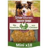 SmartBones Mini Chicken Rawhide Free Bones Dog Treats   288g GOODS M&S   