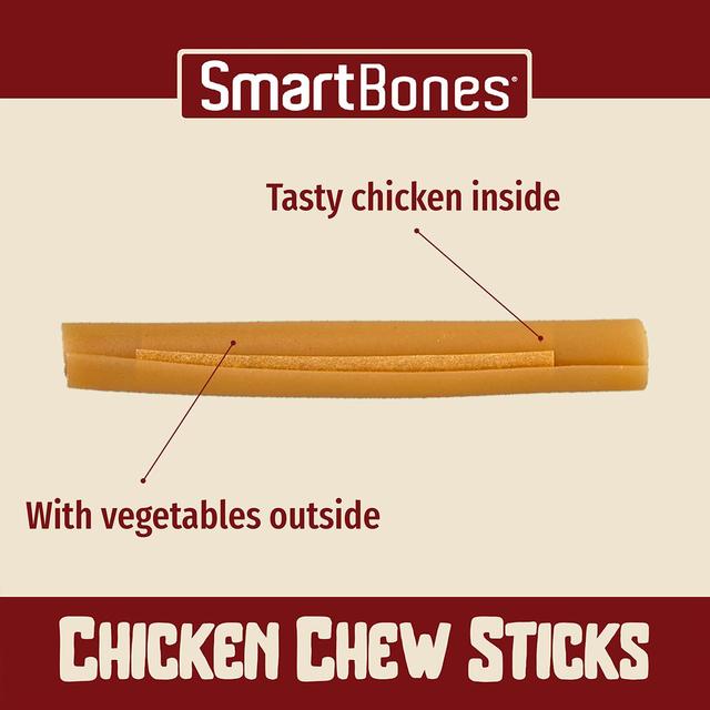 SmartBones Chicken Rawhide Free Sticks Dog Treats   100g GOODS M&S   