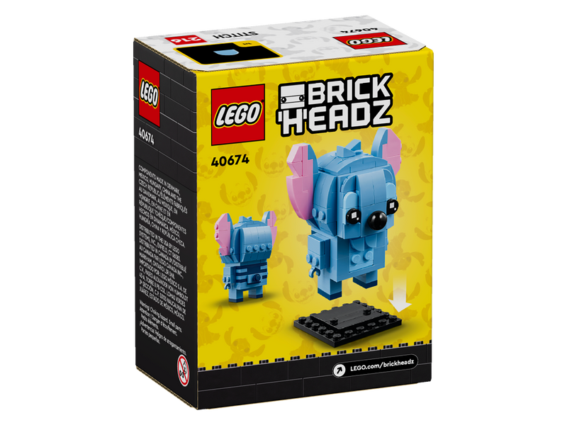 LEGO BrickHeadz Stitch Buildable Figure 9cm (British brand)