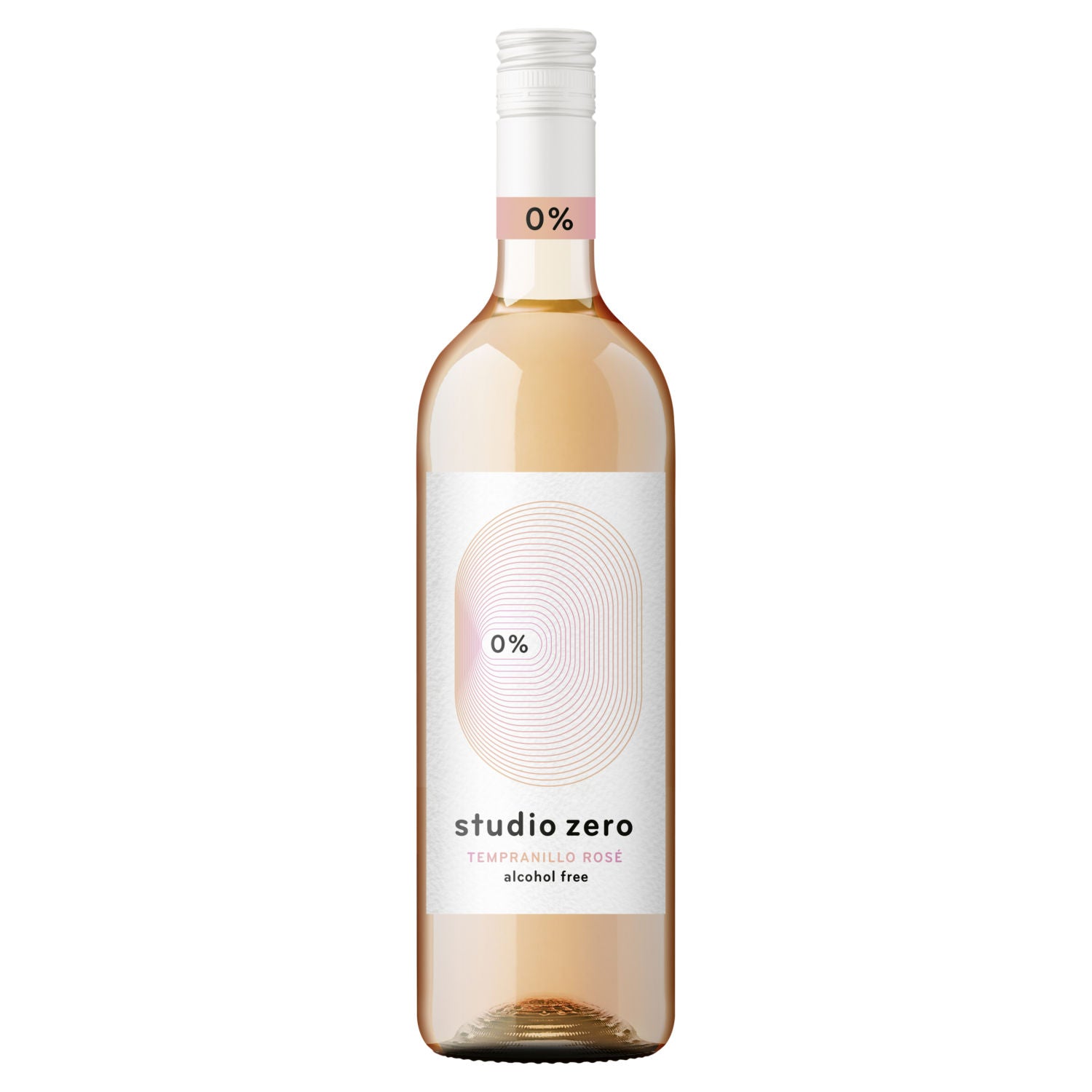 Studio Zero Rosé alcohol-free 75cl, UK version