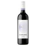 Studio Zero alcohol free Merlot wine 75cl, imported from the UK