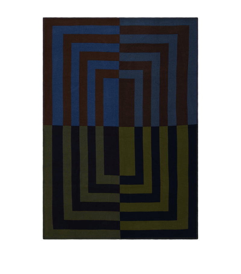 Begg x Co Merino Wool Maze Blanket 137x200cm, UK version
